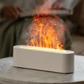 Essential Oil Diffuser, Fireplace Flame Fire Oil Diffuser, 150ml Ultrasonic Cool Mist Aromatherapy Humidifier, Scent