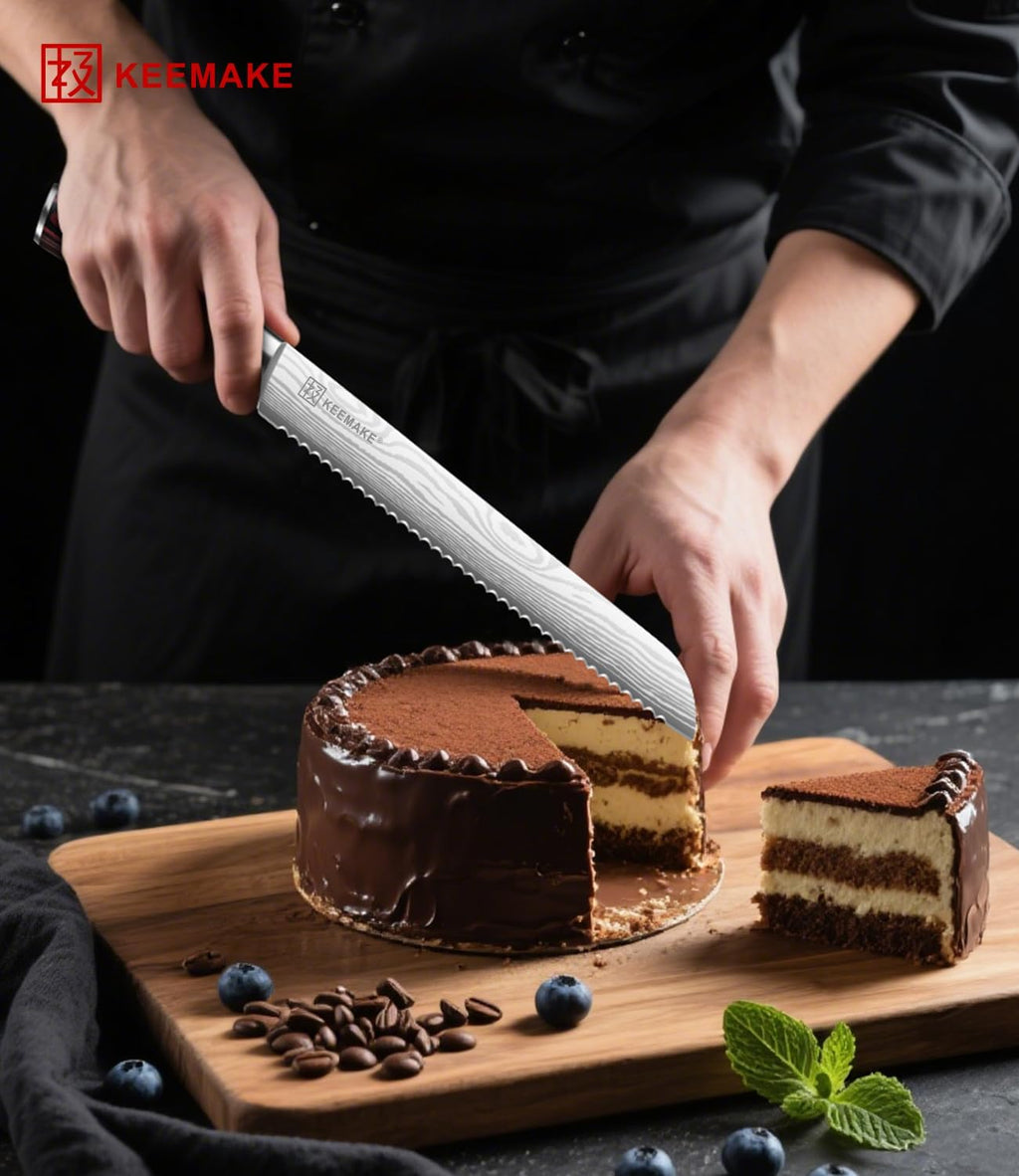 10 Inch Bread Knife for Homemade Bread, Serrated Sourdough Knife