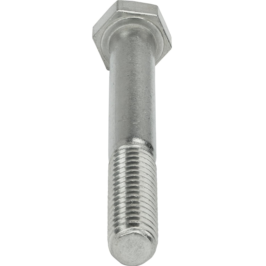 1/2-13 x 4-1/2" Hex Head Cap Screw Bolts, External Hex Drive, Stainless Steel 304, Partially Threaded, Stainless Steel, Quantity 5 By Fastenere