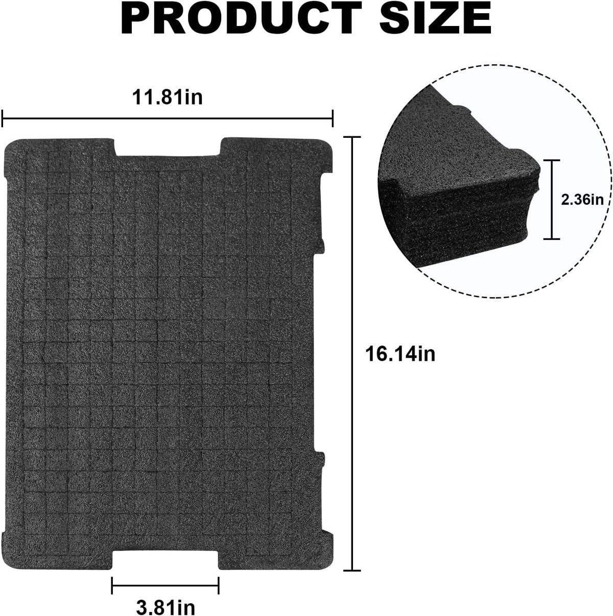 2-Pack DWST88801 Foam Inserts fits DeWalt TSTAK