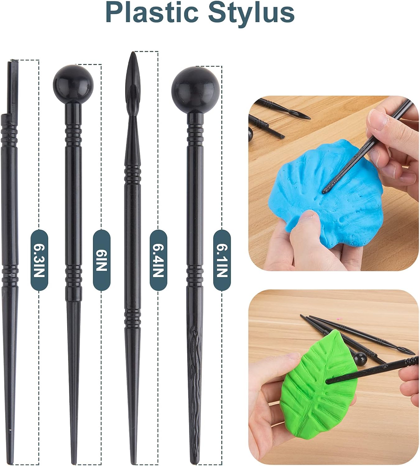Polymer Clay Tools Kit, 25PCS Clay Sculpting Modeling Tools | Multi Use, Practical, Air Dry Clay for Adults with