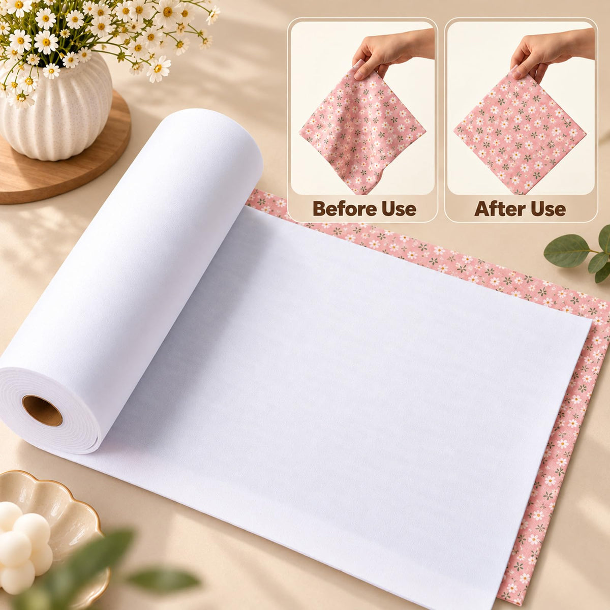 Soft Stable Foam Stabilizer 14X 157'' Sew in Stabilizer Interfacing for