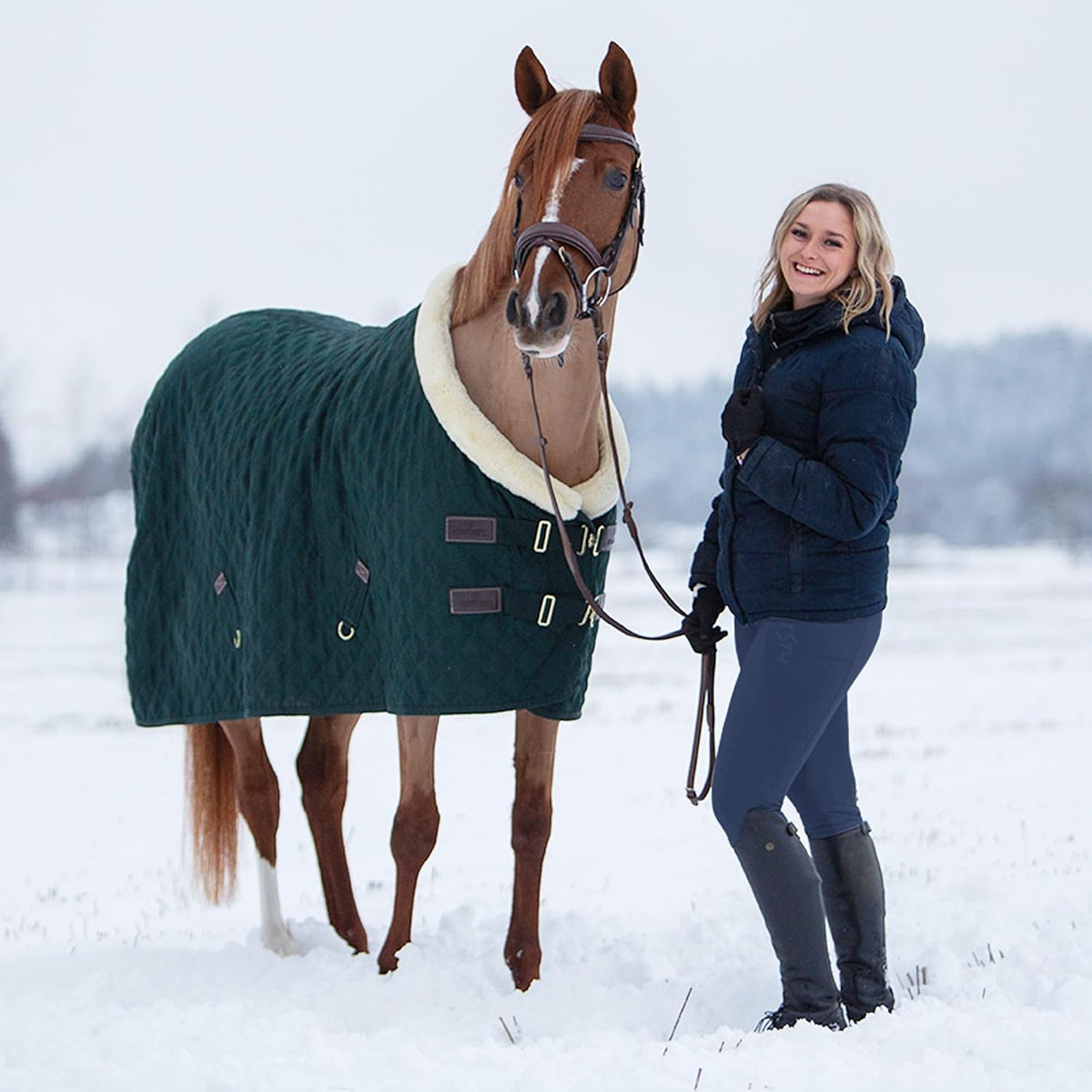 Womens Winter Riding Breeches Fleece Lined Horse Riding Pants