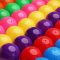 Capsule Vending Machine Colored Round Capsules Empty 100 pcs 2 inch - Gumball Machine Capsules Bulk Party Favor