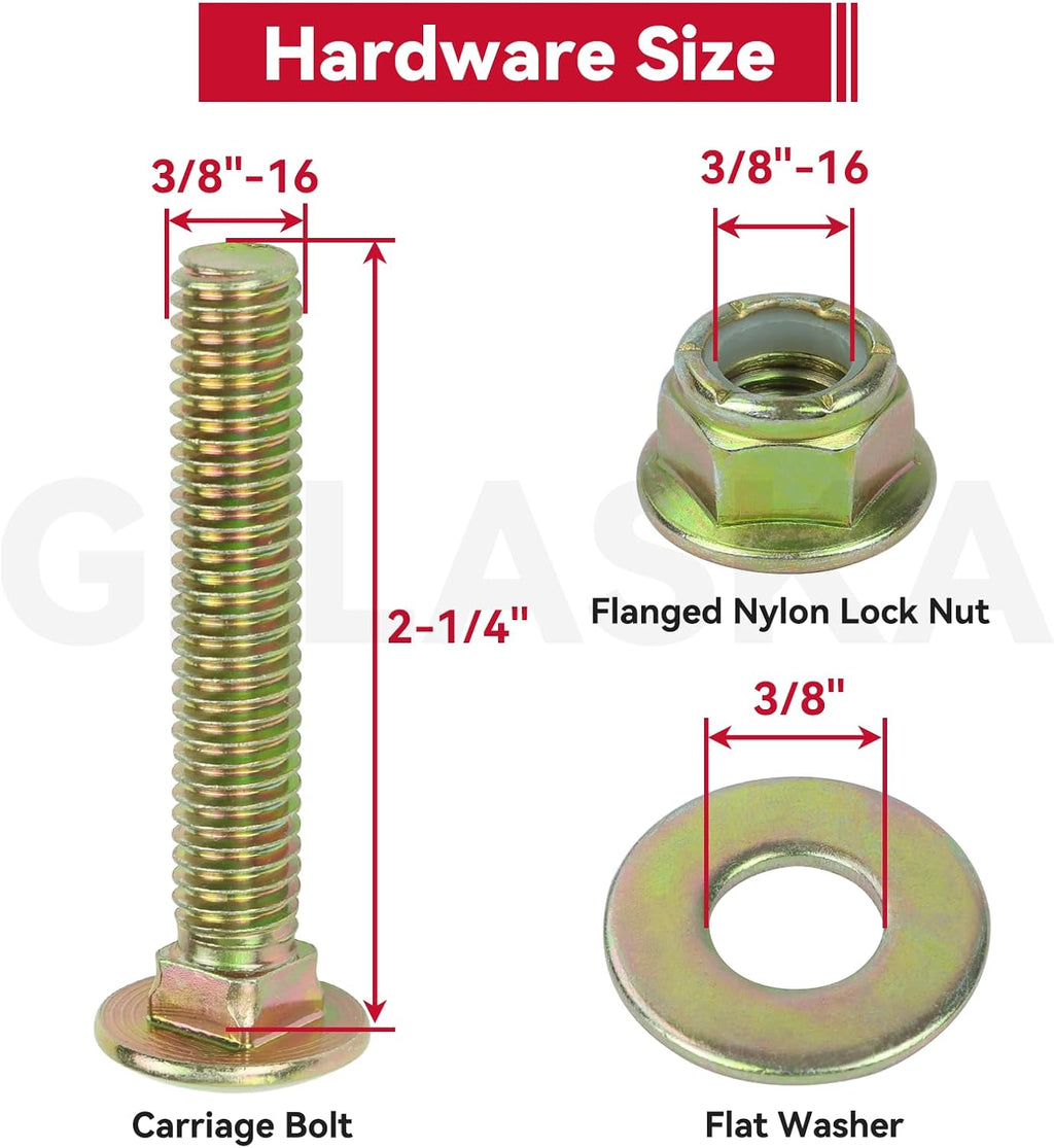 GELASKA 532197380 532196104 Husqvarna Idler Pulley for Husqvarna 48 54 Deck