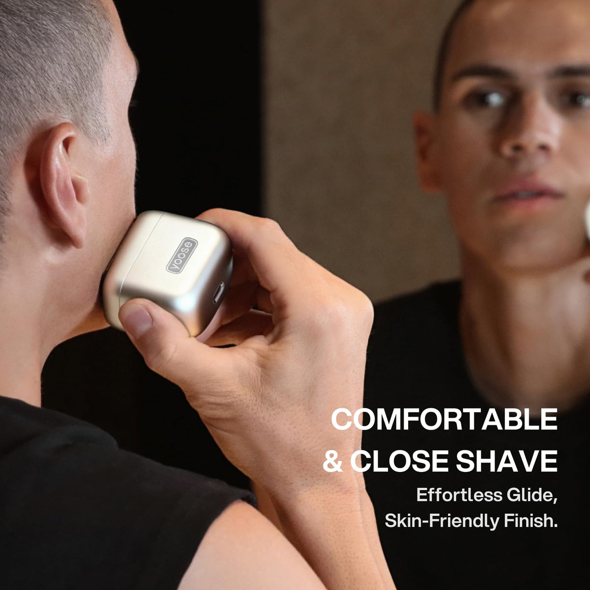 MINI5 Foil Shaver, Portable Electric Razor for Men, Silver
