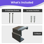 Sideways Wall Mount Holder Compatible with Dyson V10, V15
