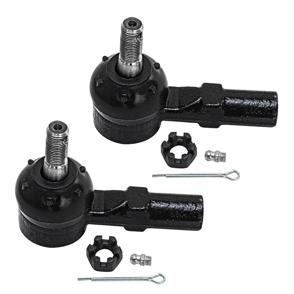 Detroit Axle - Pair Front Outer Tie Rods for 2003-2008 Toyota Matrix