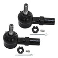 Detroit Axle - Pair Front Outer Tie Rods for 2003-2008 Toyota Matrix