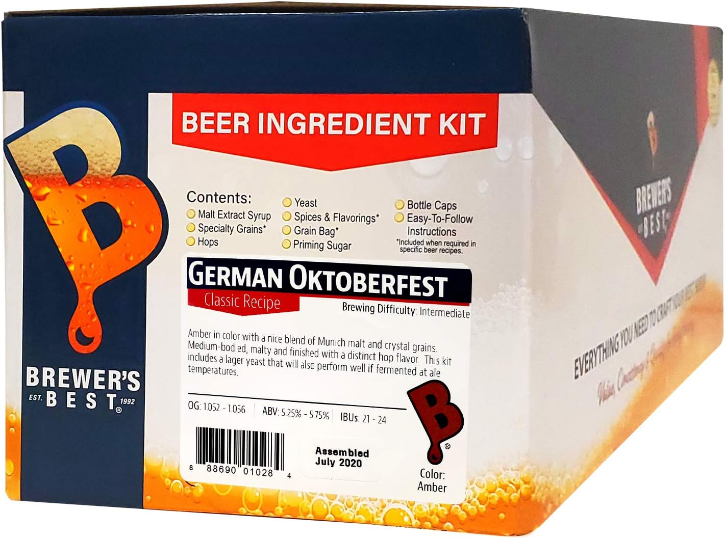 German Oktoberfest Home Brewing Ingredient Kit
