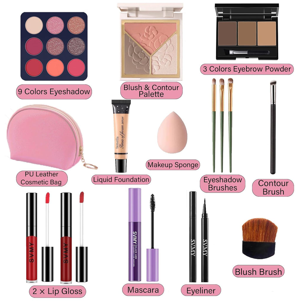 Makeup Set for Women, Makeup Kit for Beginners & Professionals, Makeup Set for Teens & Adults, Make up Gift