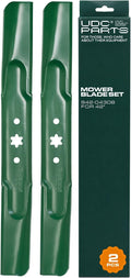 UDC Parts 942-04308 High Lift Mulching Mower Blades, 6 Point Star, 2 Pack