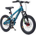 18 20 Inch Kids Bike for Ages 5-13, Boys Girls Bicycle with Handbrake and Adjustable Seat, Beginner Bike for Daily