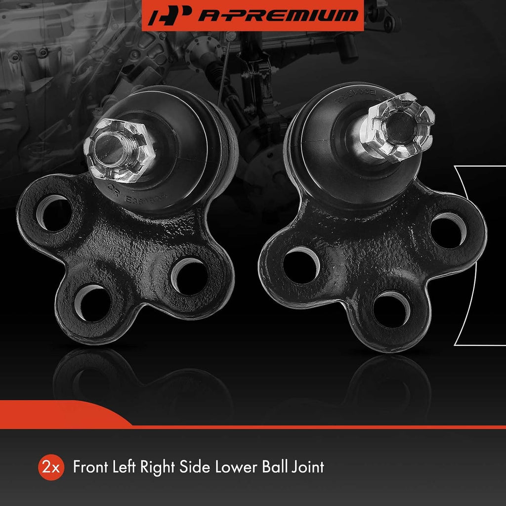 A-Premium Front Lower Ball Joint, Compatible with Chevy & Buick & Cadillac