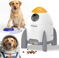 Interactive Dog Puzzle Feeder Toy, Automatic Dogs Treat Dispenser for IQ Training & Slow Feeder, Dog Food Dispenser