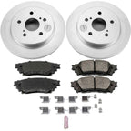 PowerStop Z17 Brake Pad & Fully Coated Rotor Kit Rear CRK7739