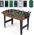 10-in-1 Combination Multi Game Table Set, Adult Size Combo Game Table W/Foosball, Table Tennis, Pool, Air Hockey