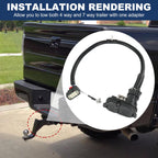 Trailer Hitch Tow Wiring Connector Harness Kit Compatible with Ford F-150