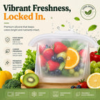 Silicone Food Storage Bags, Reusable, High-Temperature Resistant, Leak-Proof Upright Freezer Bags, Microwave and