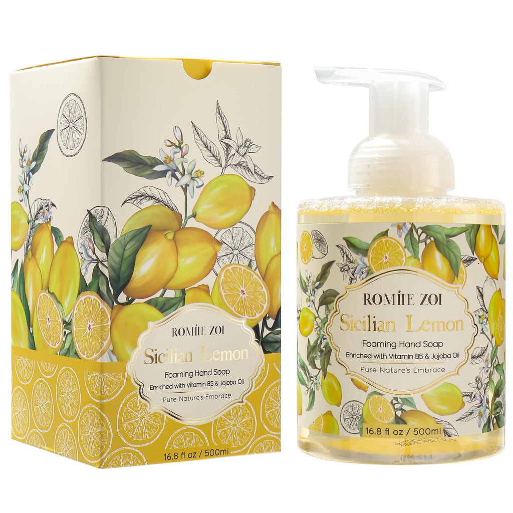 Foaming Hand Soap, Sicilian Lemon, 500ml/ 16.8fl.oz