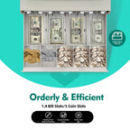 Electronic Cash Register,35W 8-Digital LED 48 Keys
