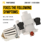 Washer Drain Pump for Kenmore 110.47089600