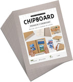 20 Chipboard Sheets 12.5 x 10", 22PT Book Board for Bookbinding