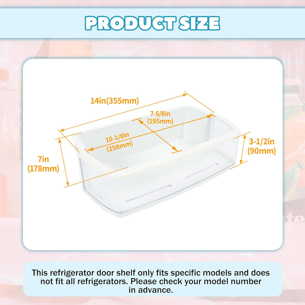 Kojem 79571052010 AAP73631503 Refrigerator Door Shelf Compatible with Elite