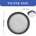 Slirceods WC01 Filter Compatible with Vipsun & HOUSBRUSH U9 vacuum cleaner