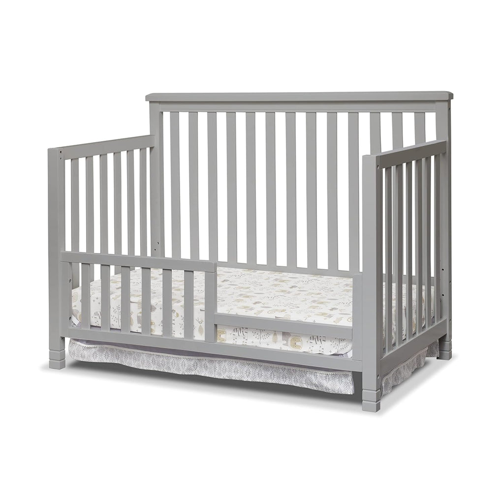 Palisades 3-Piece Nursery Set with 4-in-1 Convertible Crib, 4-Drawer Dresser, Changing Table with Hamper, Baby