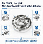 2 PCS Electronic Exhaust Actuator Valve Spring Repair Kit