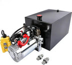 20 Quart Double Acting Hydraulic Power Unit 12V 3200 PSI