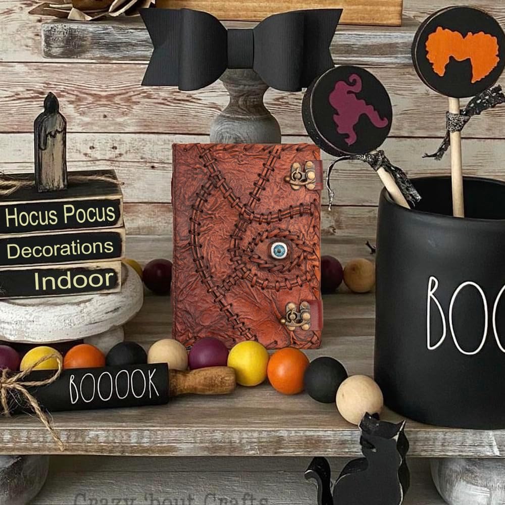 Hocus Pocus Book of Spells Hocus Pocus Decor Hocus Pocus Halloween Decorations Book of Shadows and Spell Book with