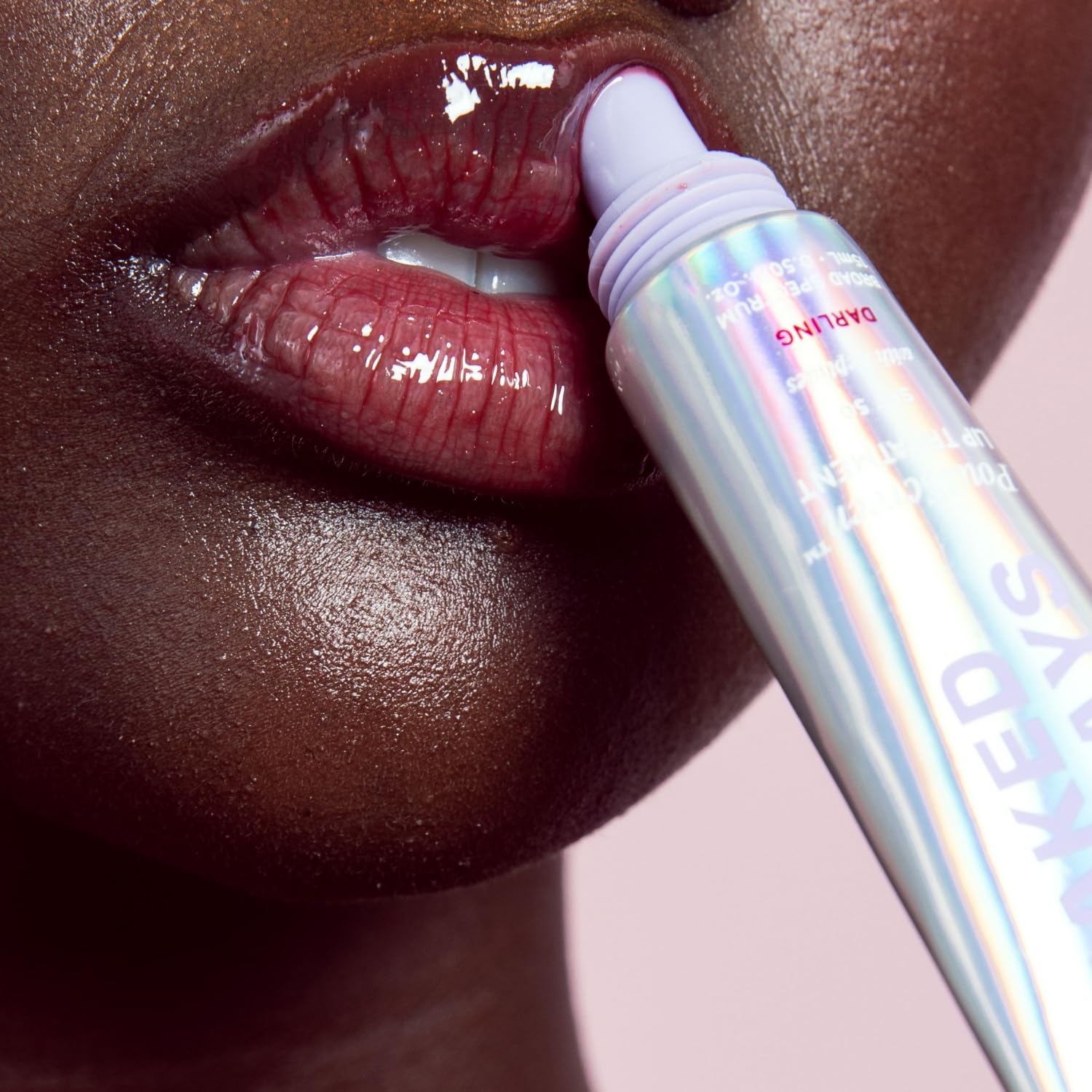 SPF 50 Tinted Lip Treatment with Sun Protection — Hydrating Lip Balm with Peptides, Polyglutamic Acid & High-Gloss
