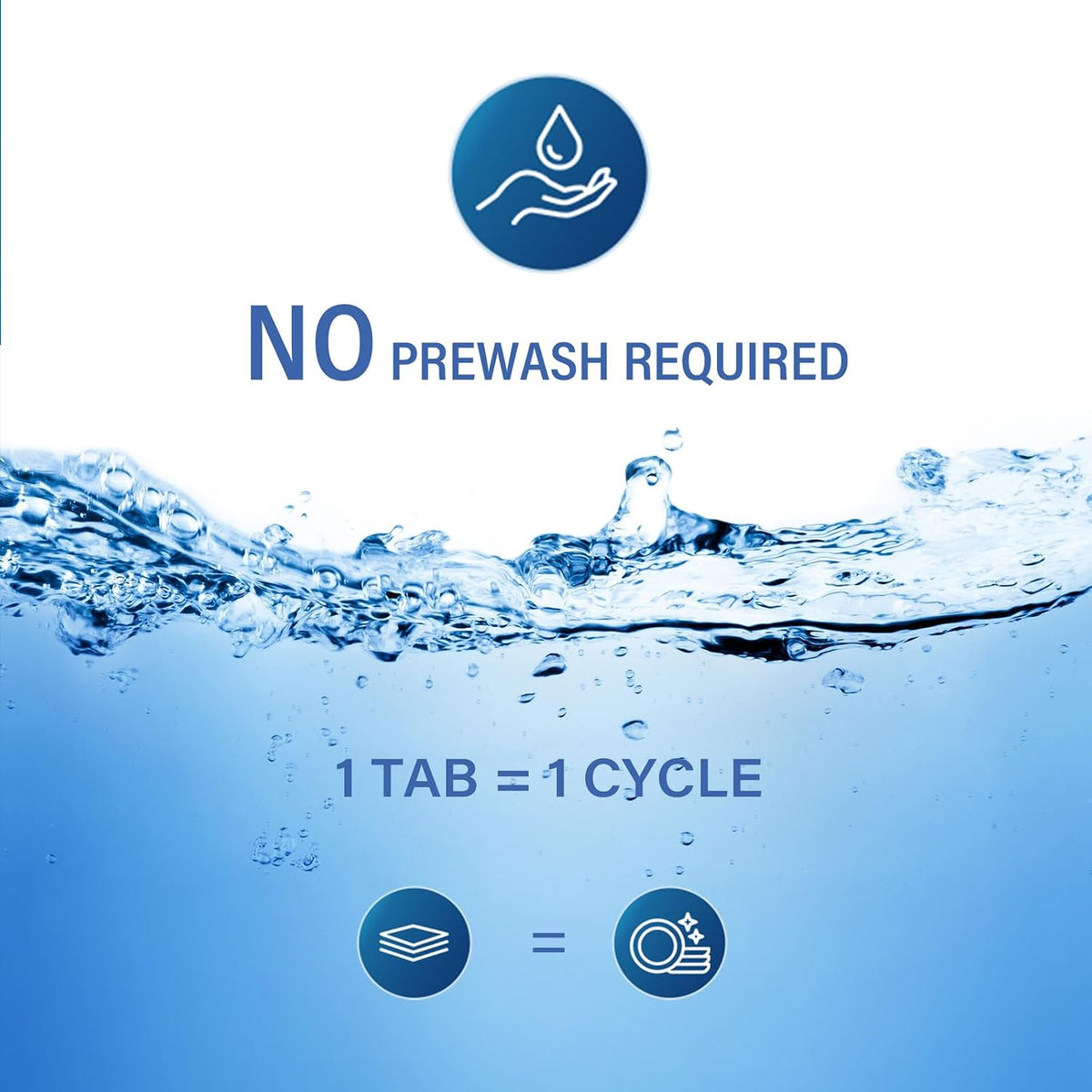 Dishwasher Detergent Tablets 72 Count: 5 Layer Powerful Dishwasher Detergent Eco-Friendly No Plastic Liquid-Free Dish