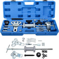 9 Way Slide Hammer Puller Axle Front Rear Wheel Bearing Dent Hub Gear Puller Remover Set