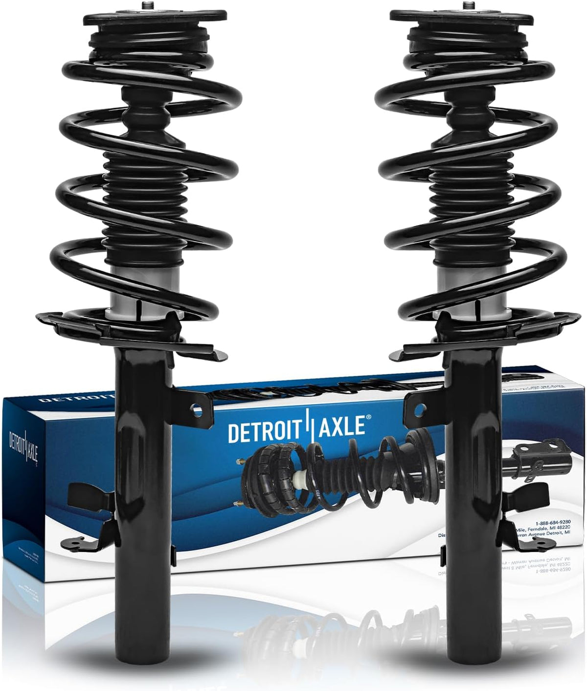 Detroit Axle - 2pc Front Struts for 2014-2019 Ford Escape