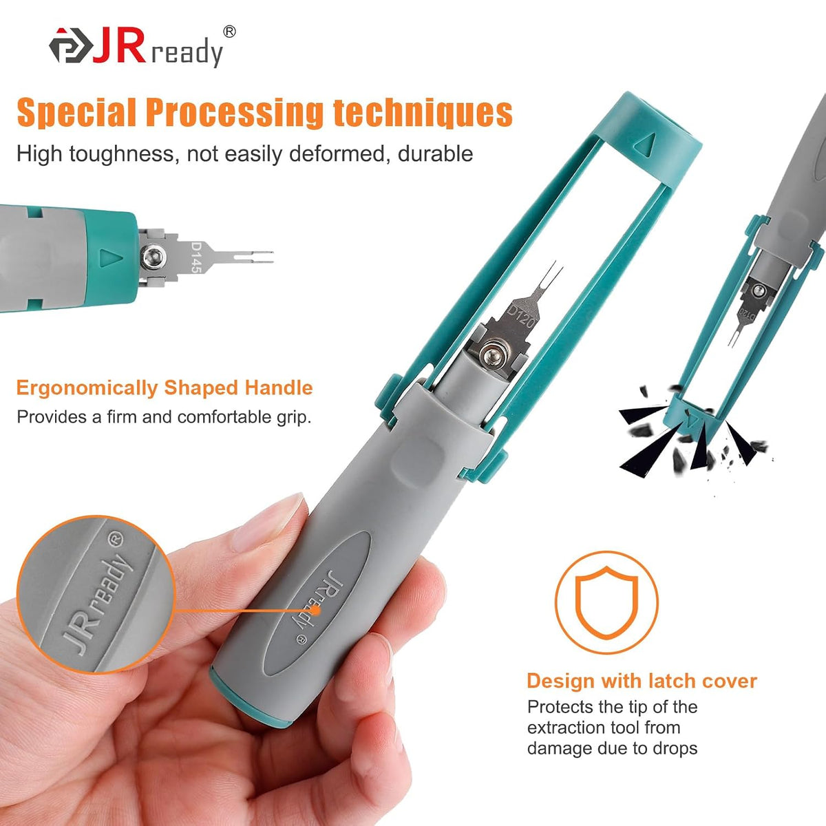 JRready Micro-Fit 3.0 Connector Kit 2 4 6 8 Pin with Pin Extractors
