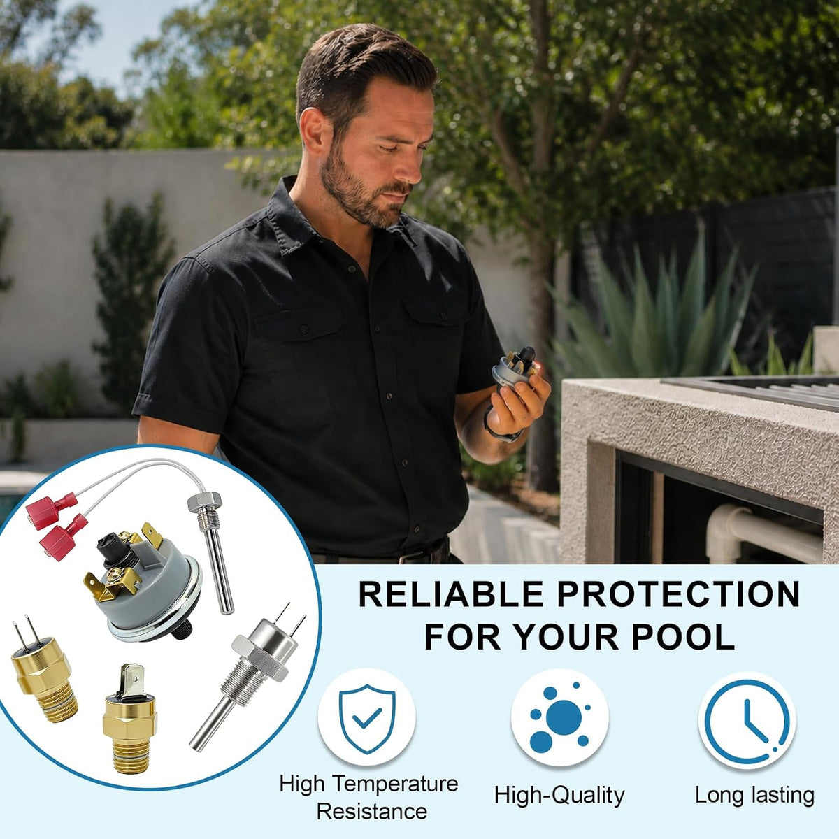 Pool Heater Repair Kit Compatible with Pentair MasterTemp Max-E-Therm