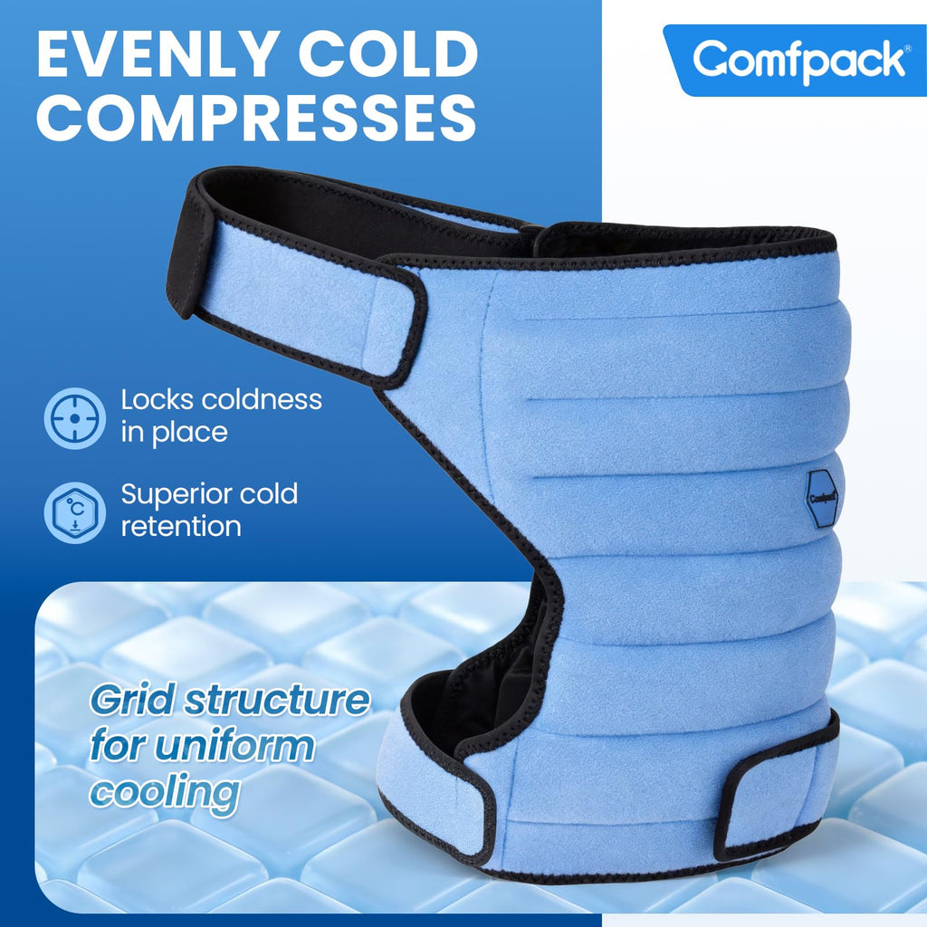 Hip Ice Pack Wrap After Surgery,2 Hours Long Lasting Cold Therapy