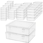 Small Bead Organizers, 78 Pieces Mixed Sizes Plastic Storage