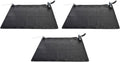 47"x47" Solar Pool Water Heater Mat for 8,000 Gallon Above Ground Swimming Pool with Hose Attachment 2 Adaptors and