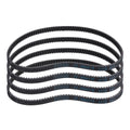 uxcell 4pcs HTD-3M Rubber Timing Belt 119 Teeth, 357mm Pitch Length x 6mm Width x 2.4mm Height, Closed Loop Pulley Timing Belt