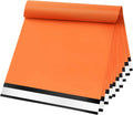 Large Poly Mailers 19x24 for Clothes and Business, Orange, 50 Pcs