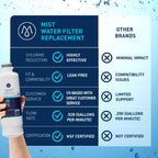 DA97-17376B Water Filter, NSF 42, 2 Pack