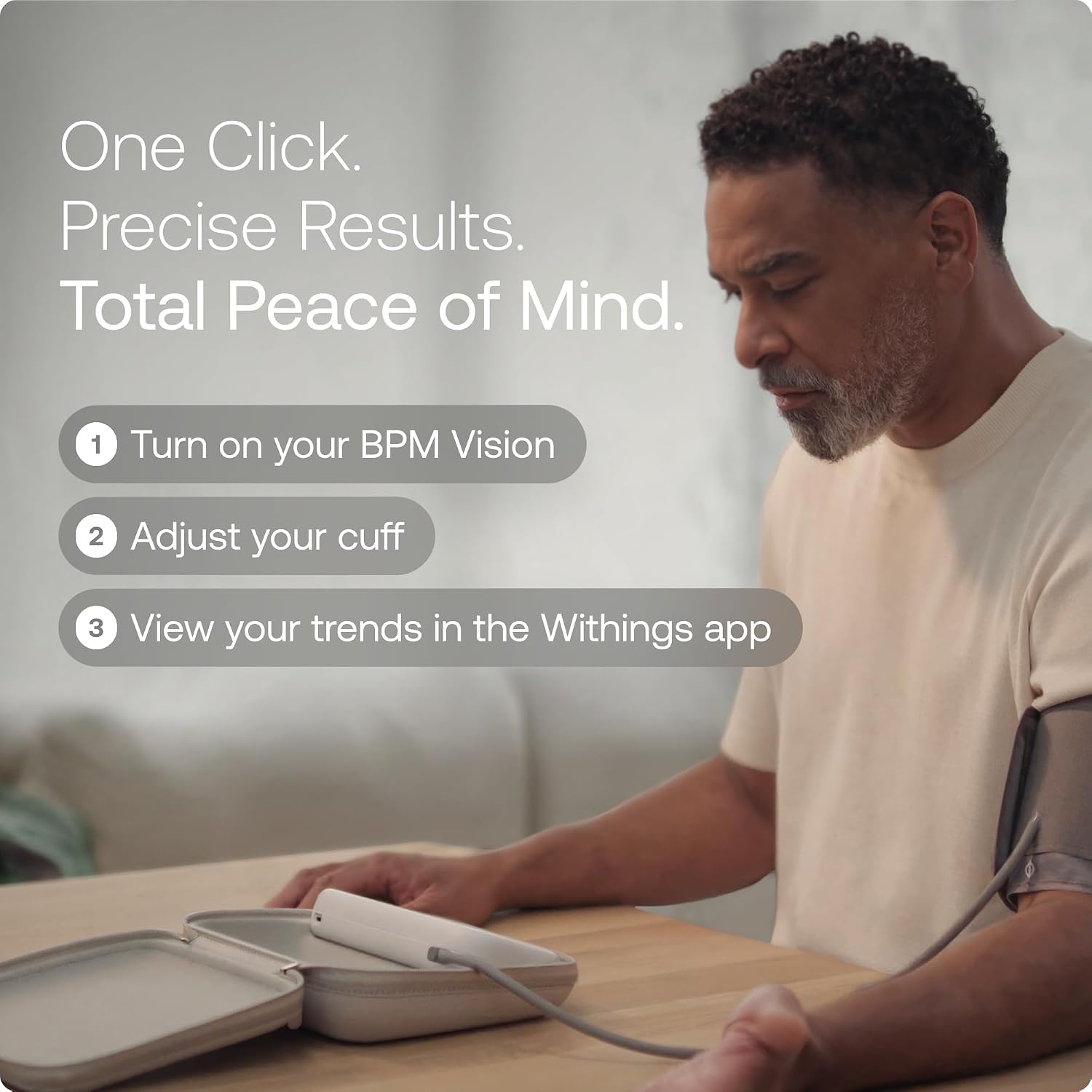 BPM Vision - Blood Pressure Monitor, FDA-Cleared, WiFi & Bluetooth