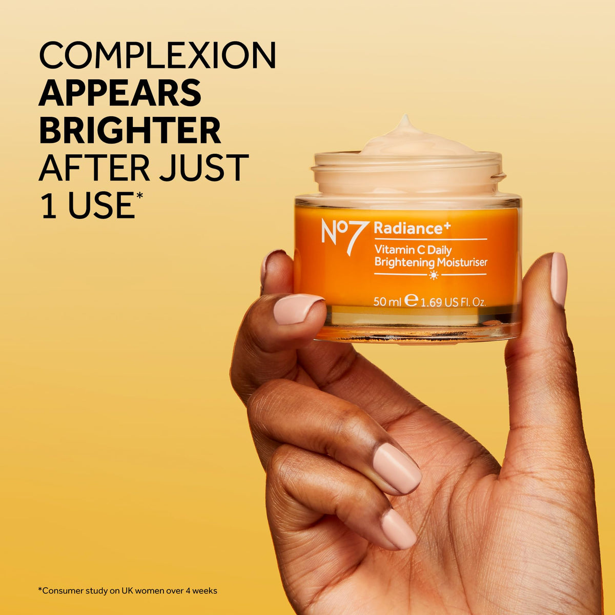 Radiance+ Brightening Vitamin C Moisturizer Face Cream, 1.69 Fl Oz