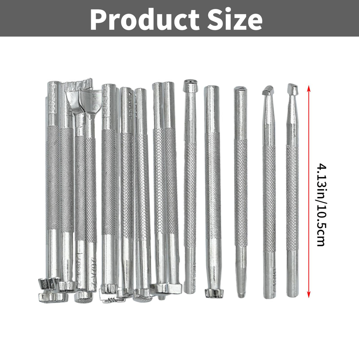 20 Pcs Leather Stamping Tools Special Shape Different Patterns for Carving Craft Leather Working Professional