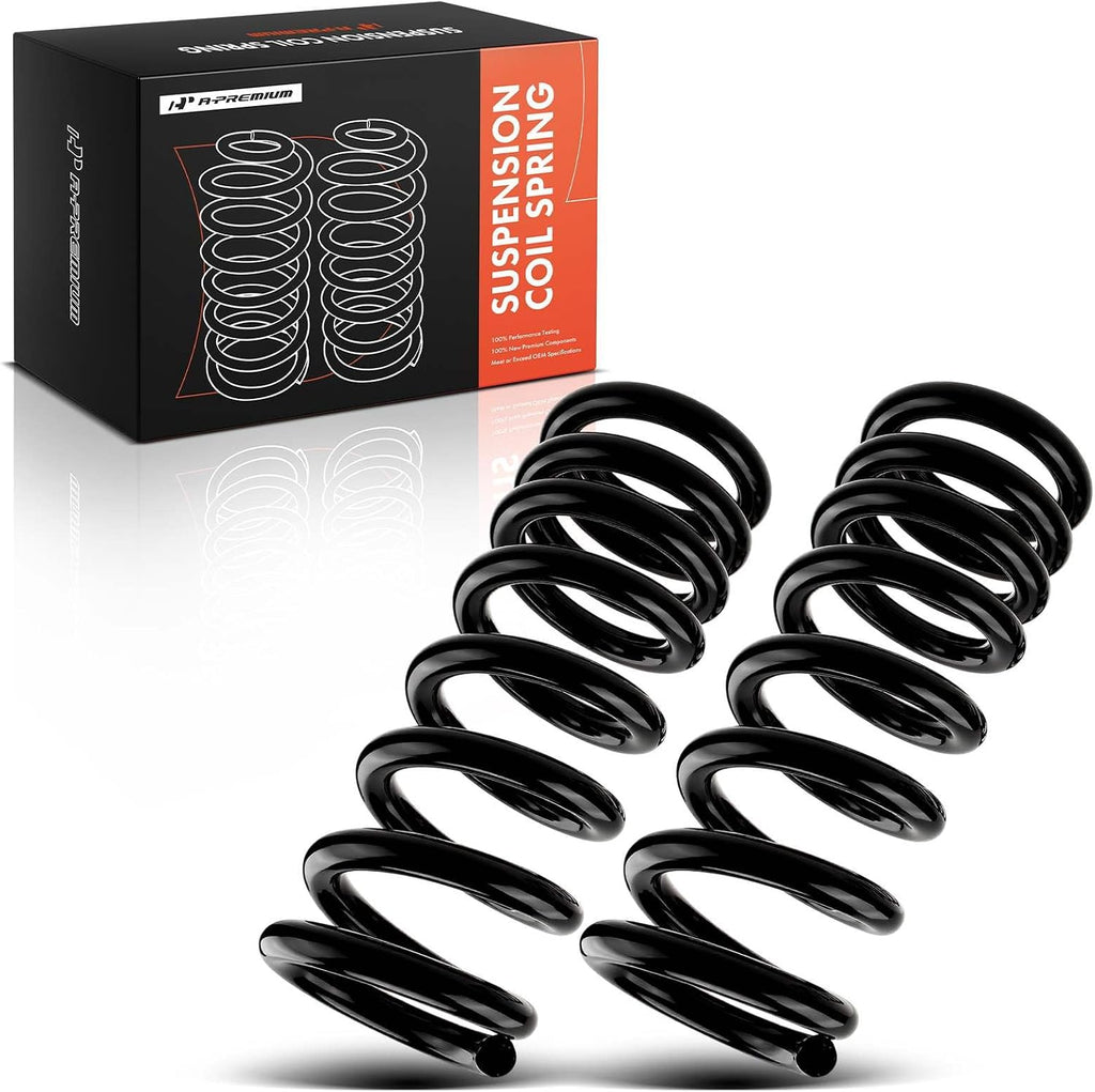 A-Premium Front Suspension Coil Spring Set Compatible with Chevrolet, GMC