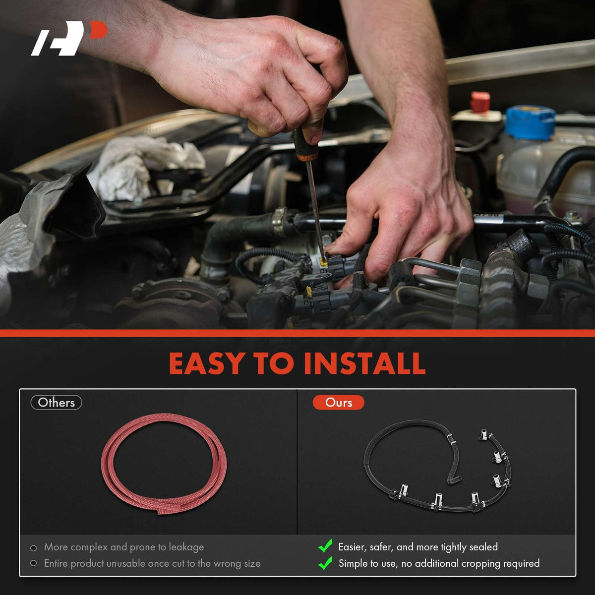 A-Premium Fuel Injector Return Line Compatible with BMW